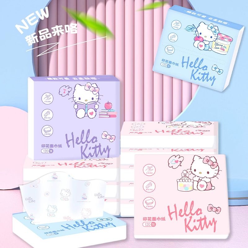 Travel Accessories Gift Set - Новые салфетки Hello Kitty в упаковке
