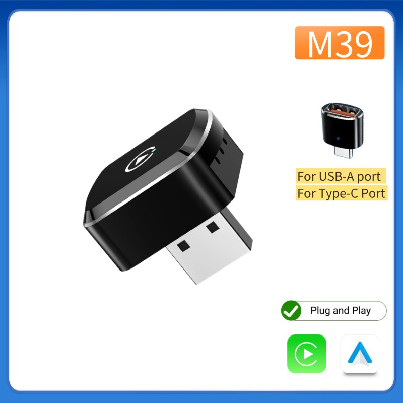 Travel Adapter Universal - Беспроводной адаптер CarPlay Android Auto USB