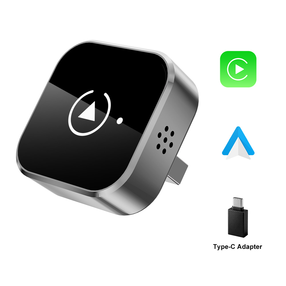Travel Adapter Universal - Беспроводной адаптер CarPlay Android Auto 2-в-1,