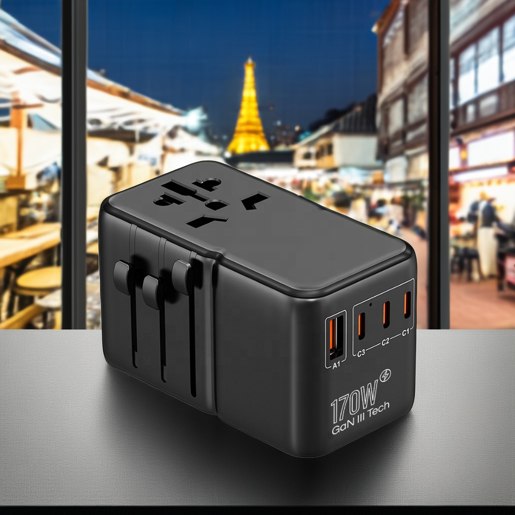 Travel Adapter Universal - Универсальное зарядное устройство PD 170W с