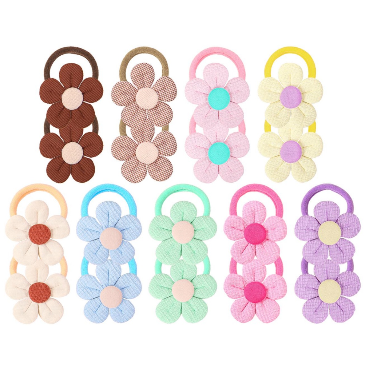 Travel Accessories For Kids - 18 шт., резинки для волос с