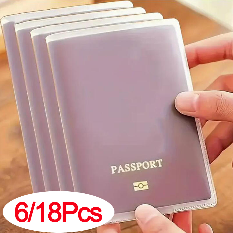 Travel Accessories Passport Holder - 6/18 шт., сумка для обложки для