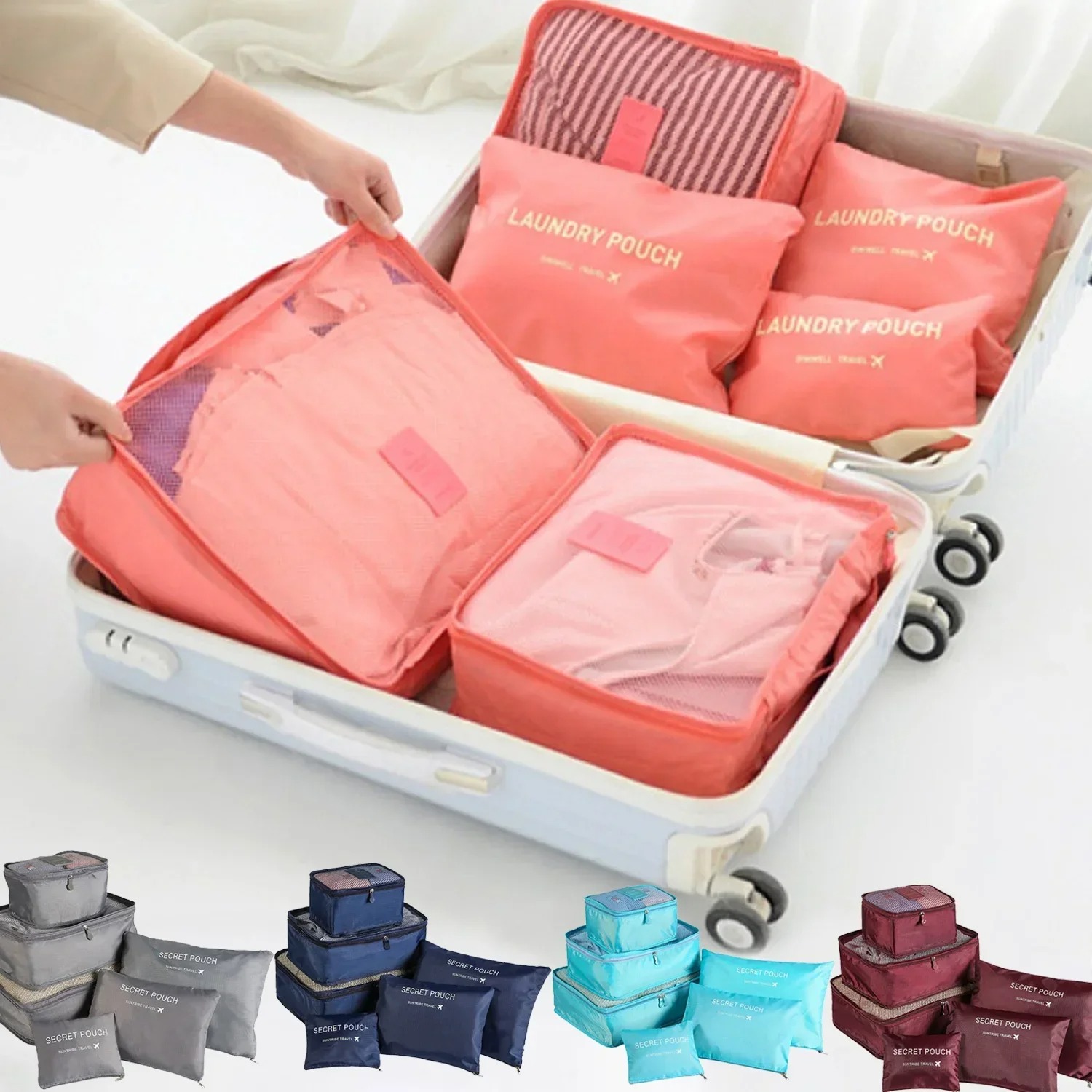 Travel Accessories Gift Set - Набор из 6 дорожных сумок для