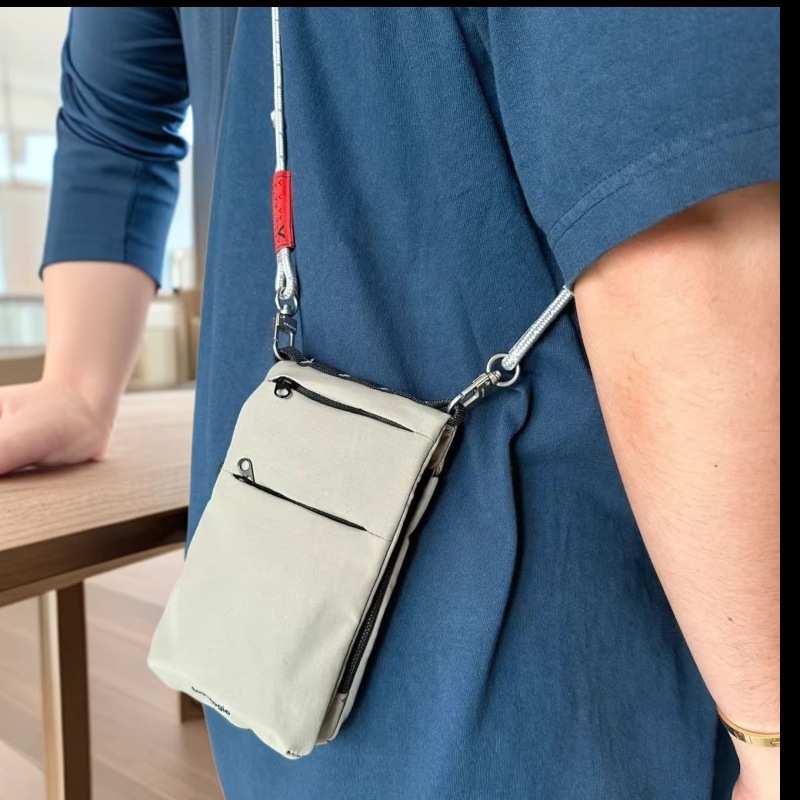 Travel Accessories And Bags - Мужская сумка-кроссбоди для телефона, складная поясная
