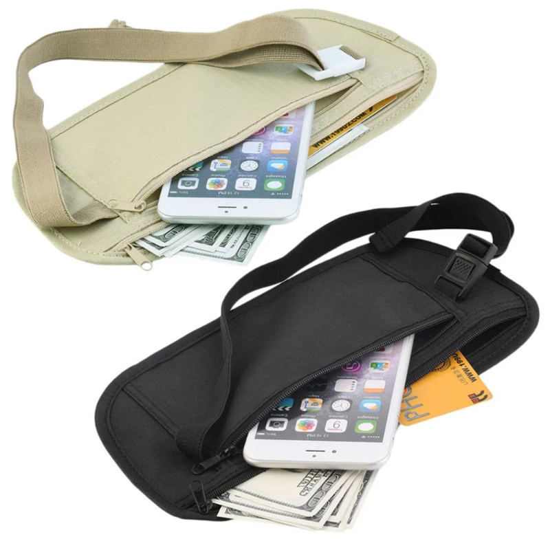 Travel Accessories Passport Holder - Невидимые дорожные поясные сумки для паспорта,