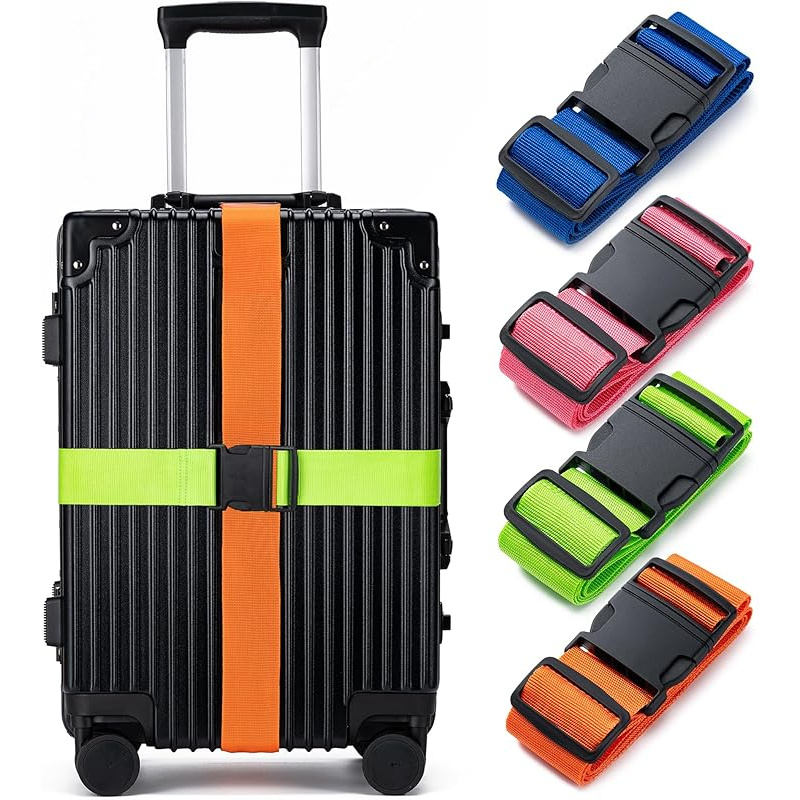 Travel Accessories In Bulk - Набор из 4 ремней для багажа,