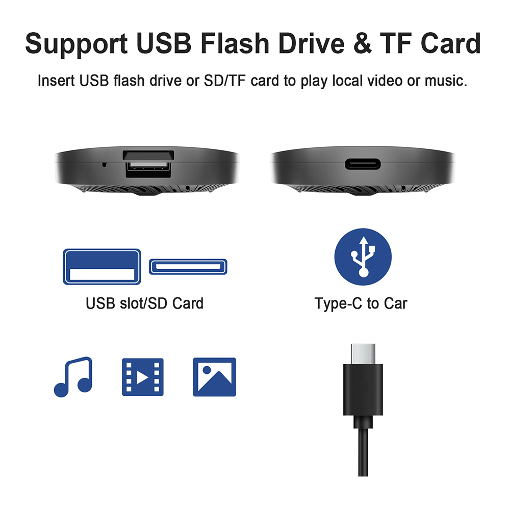 2026 Android13 CarPlay Ai Box  – обзор и цена Travel Adapter Universal