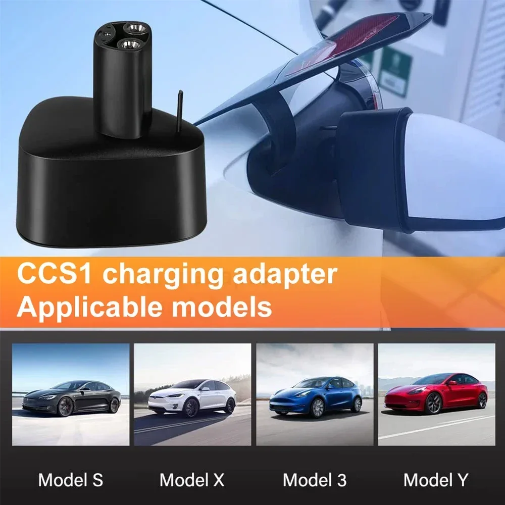 Для Tesla Model 3/X/Y/S Зарядн – обзор и цена Travel Adapter Universal