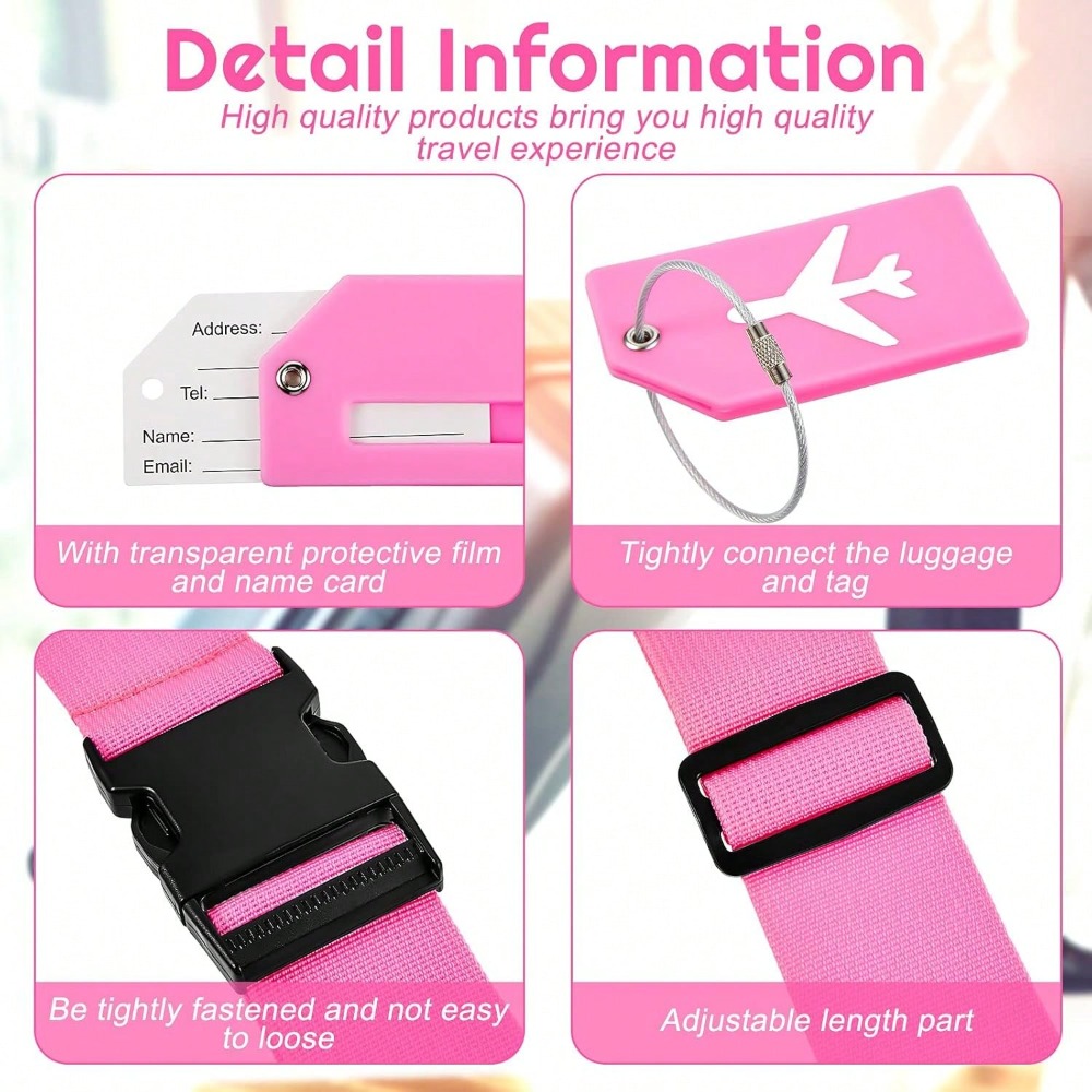 Набор ремней для багажа с бага – обзор и цена Travel Accessories In Bulk