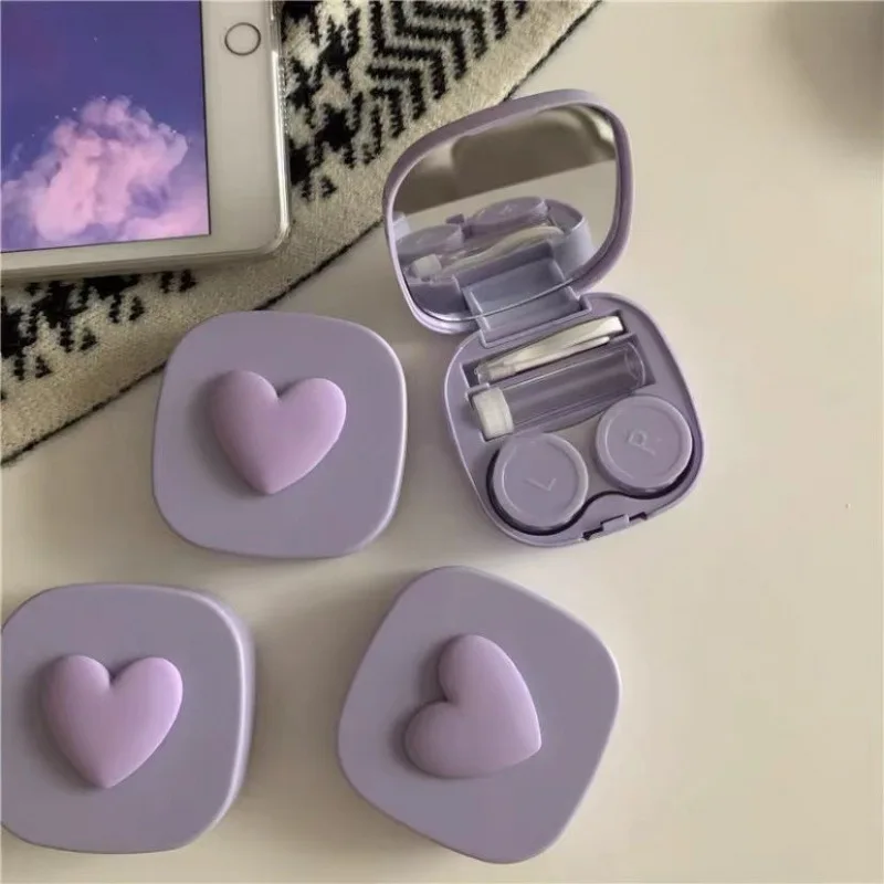 Фиолетовый чехол для контактны – обзор и цена Travel Accessories Kit For Women
