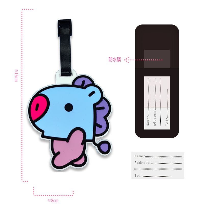 Милый брелок BT21 с персонажам – обзор и цена Travel Accessories In Bulk