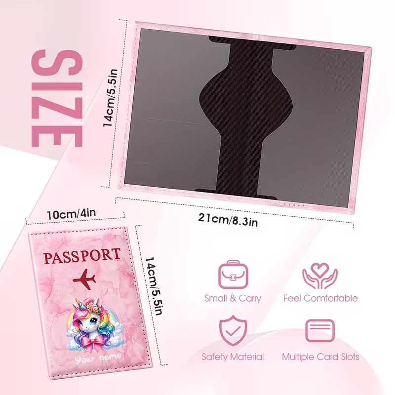 Персонализированный чехол для  – обзор и цена Travel Accessories Passport Holder