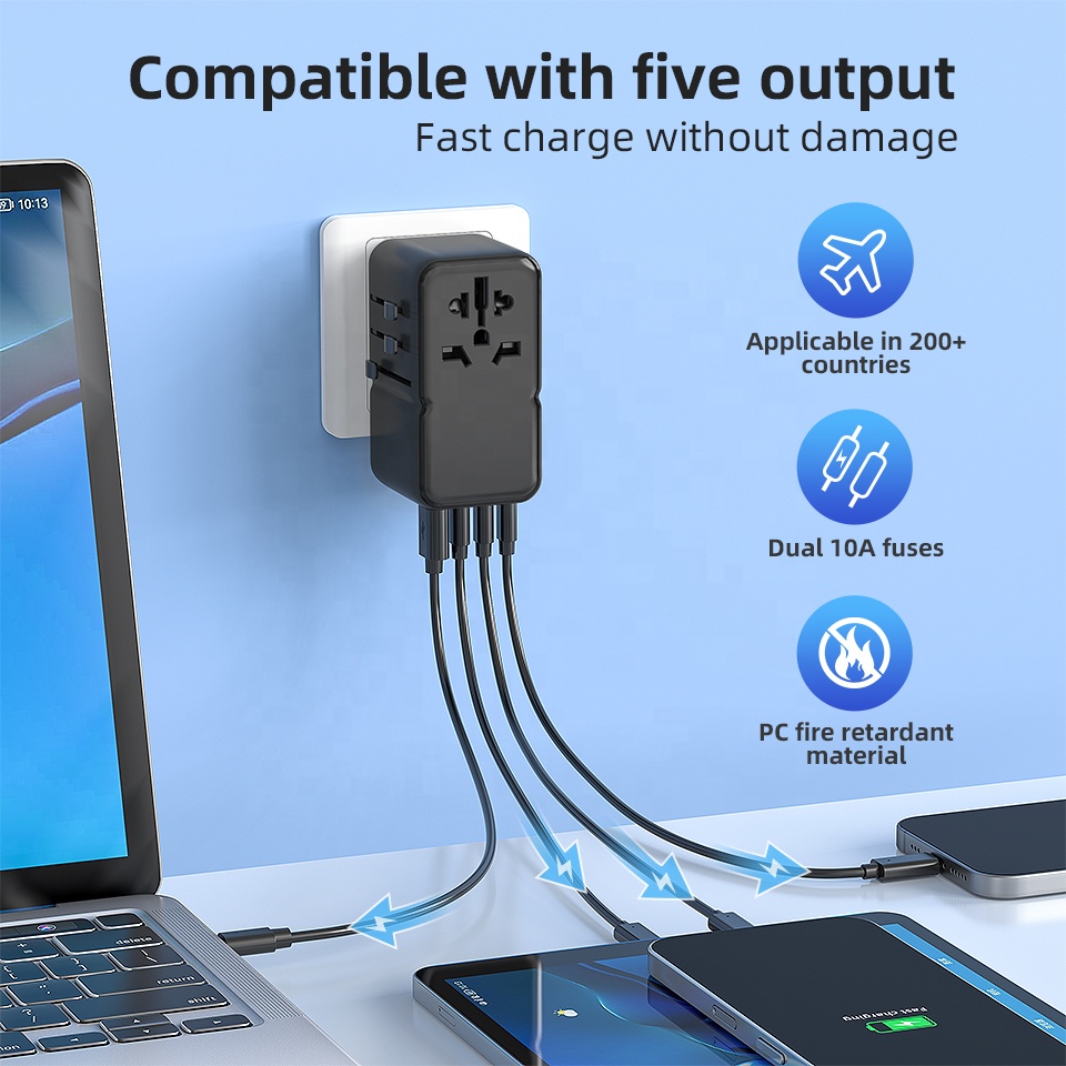 Универсальное зарядное устройс – обзор и цена Travel Adapter Universal