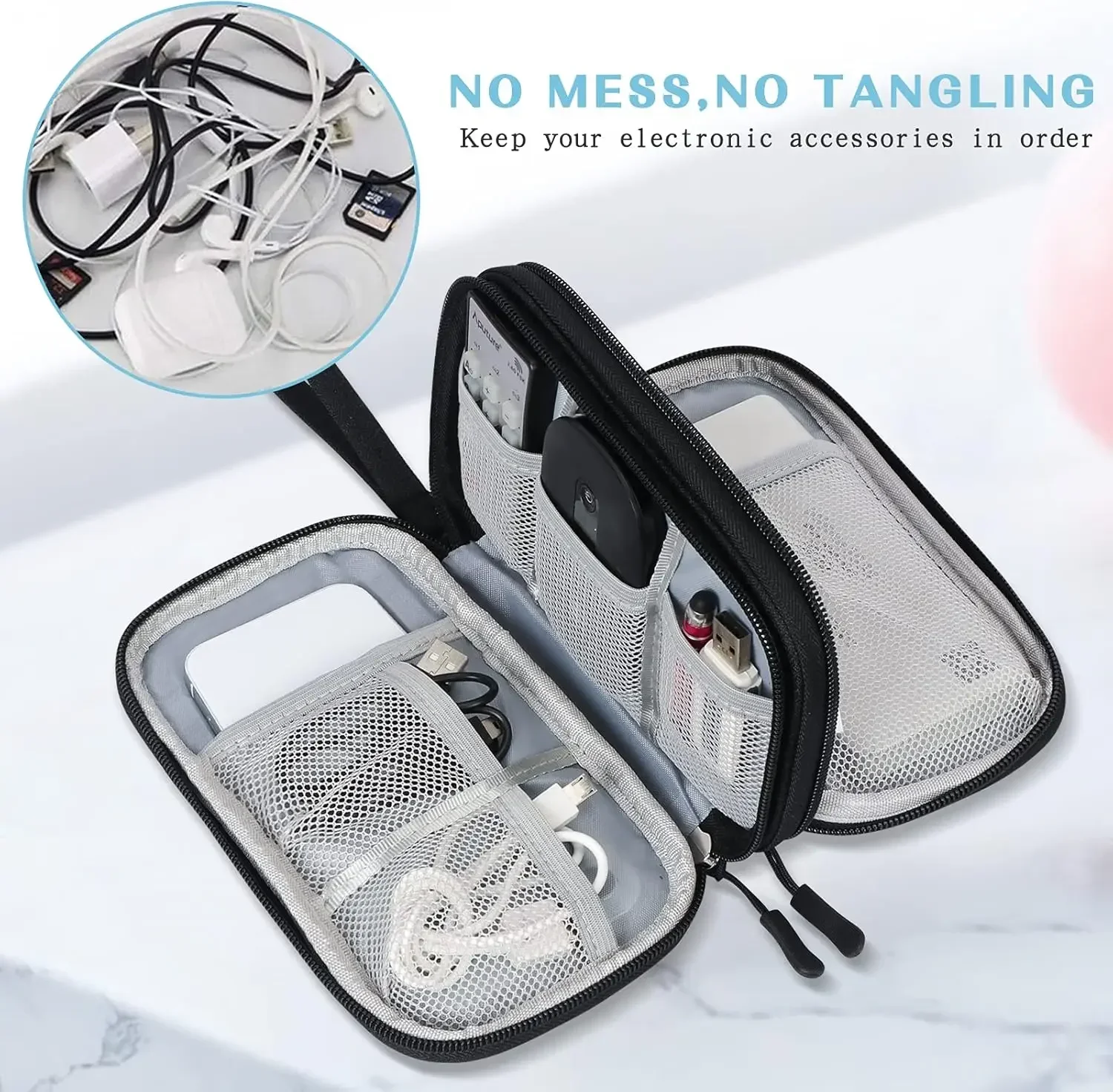 Дорожная сумка для кабелей, по – обзор и цена Travel Accessories And Bags