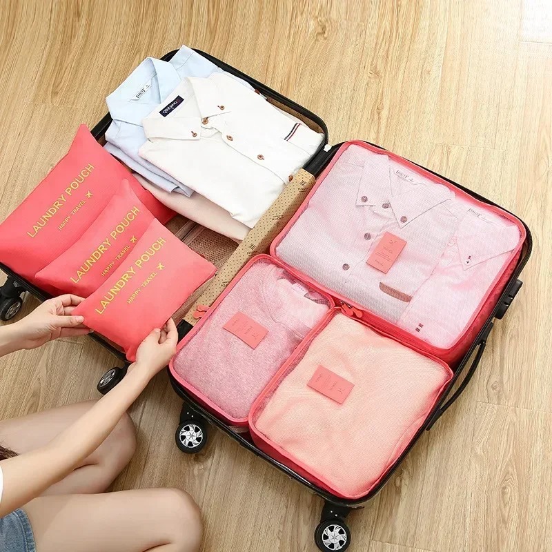 Набор из 6 дорожных сумок для  – обзор и цена Travel Accessories Gift Set