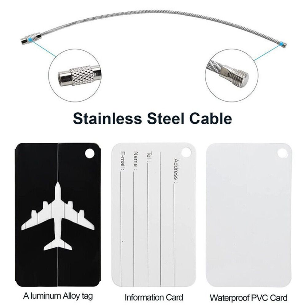 Алюминиевые бирки для багажа д – обзор и цена Travel Accessories And Gadgets